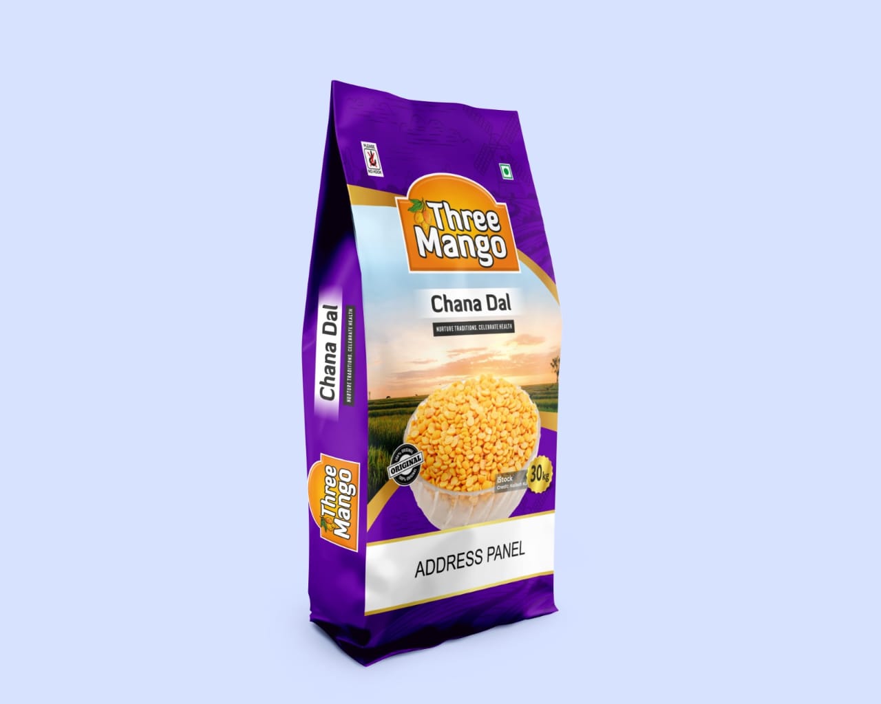Bopp Laminated Pulses Bag